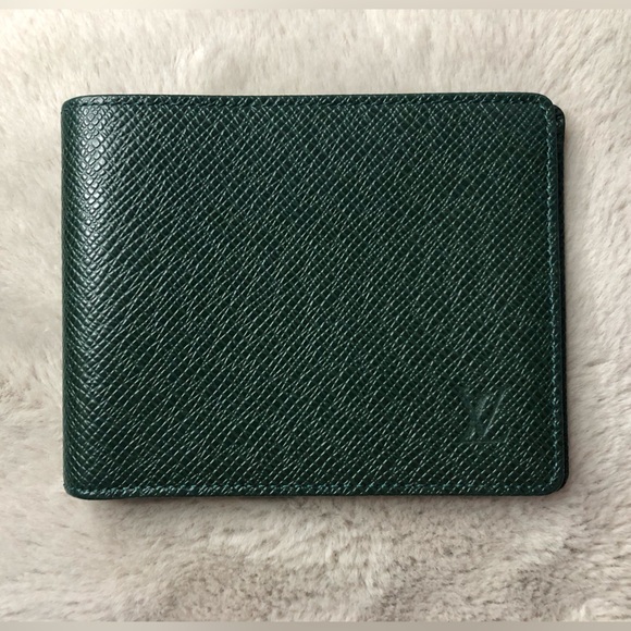 Louis Vuitton Taiga Leather Bifold Wallet Forest Green - Picture 3 of 14